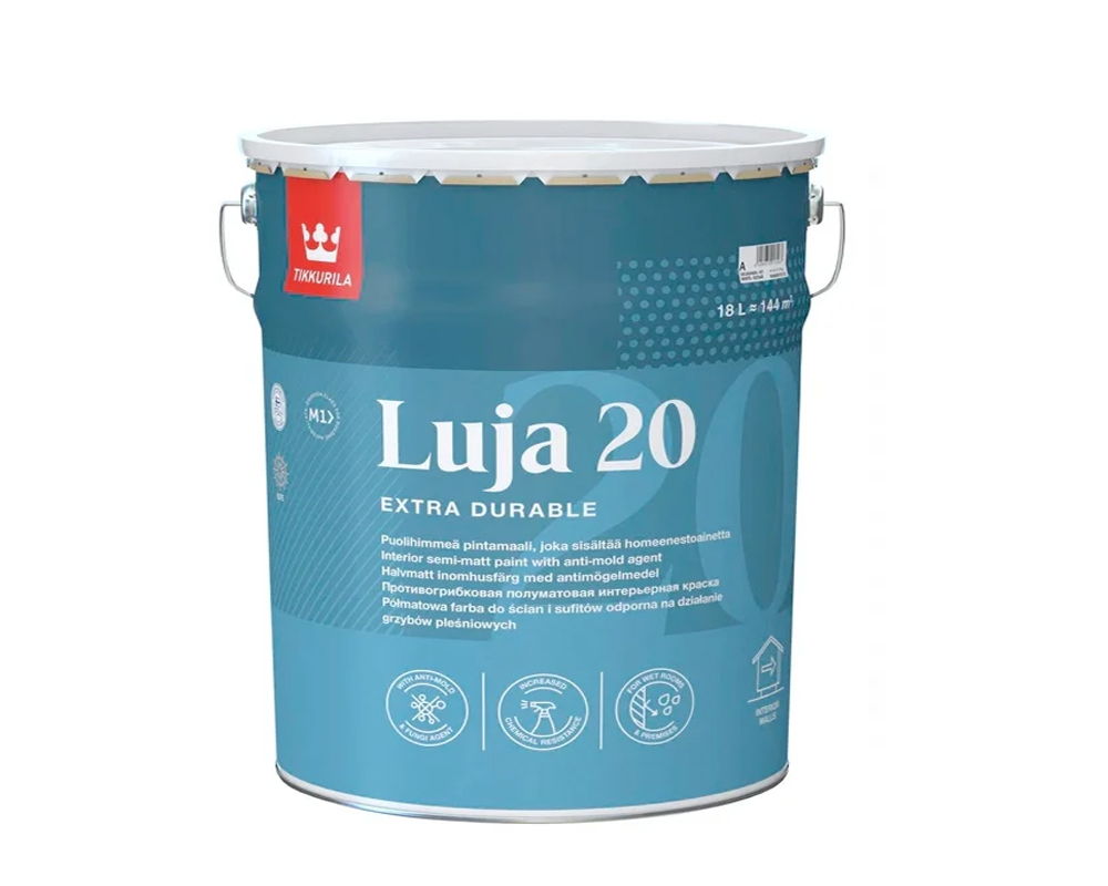 Tikkurila Luja 20 краска для влажных помещений п/мат