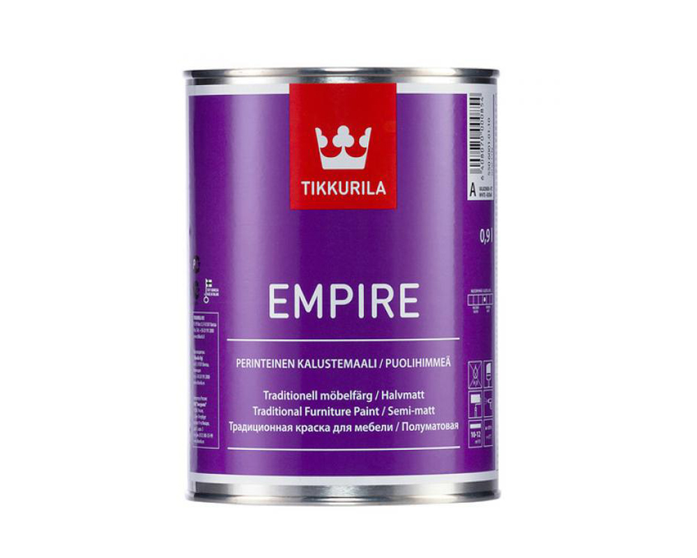 Tikkurila Empire тиксотропная эмаль для окон, дверей, мебели п/мат