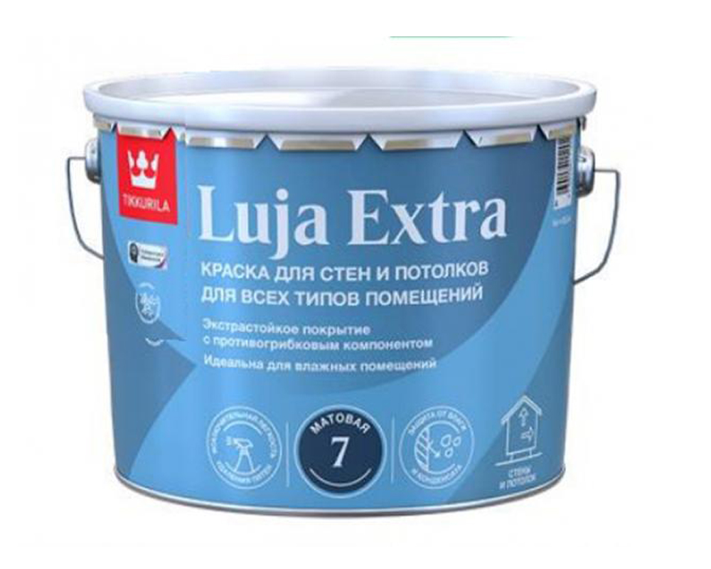 Tikkurila Luja Extra 7 краска для влажных помещений матовая