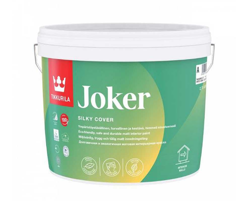 Tikkurila Joker краска гипоаллергенная