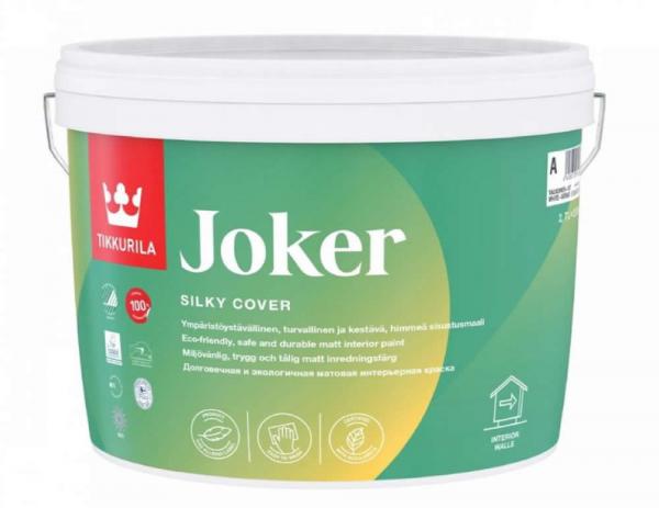 Tikkurila Joker краска гипоаллергенная FIN