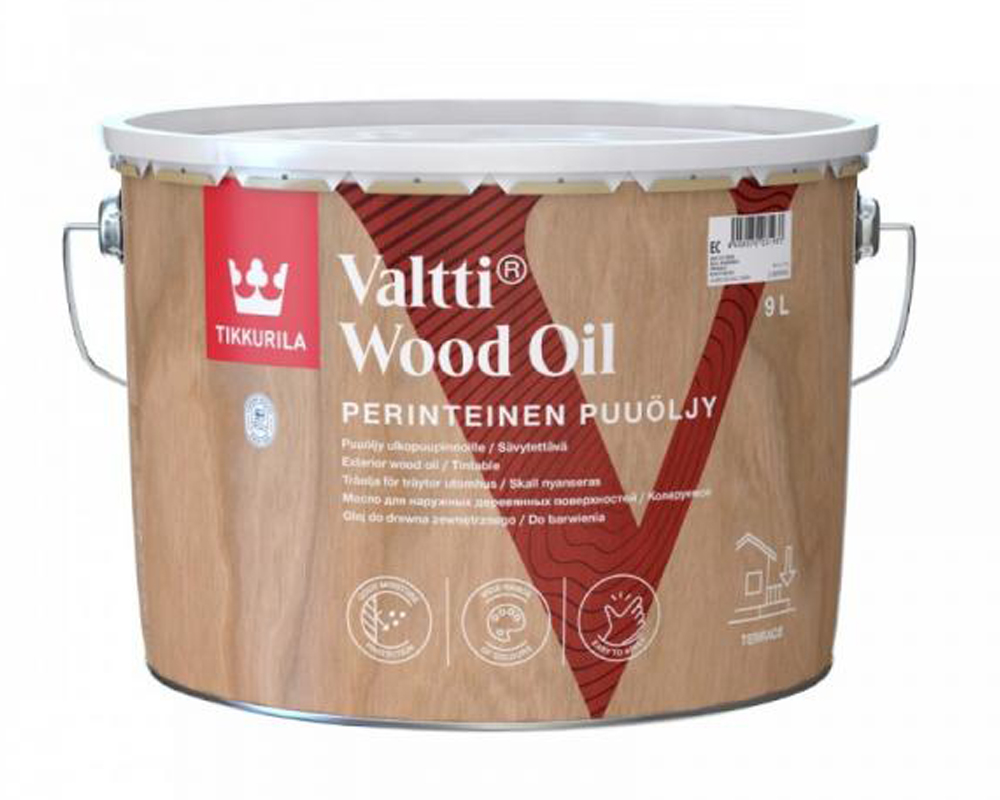Tikkurila Valtti Wood Oil классическое масло для террас