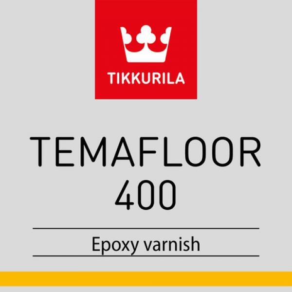 Tikkurila TEMAFLOOR 400 эпоксидный лак для бетонного пола