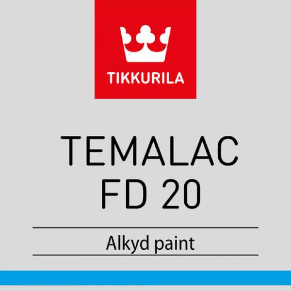 Tikkurila Temalac FD 20 быстросохнущая алкидная краска п/мат