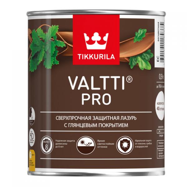Tikkurila Valtti PRO атмосферостойкий антисептик для дерева глянцевый